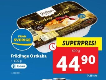 Lidl Frödinge Ostkaka erbjuda