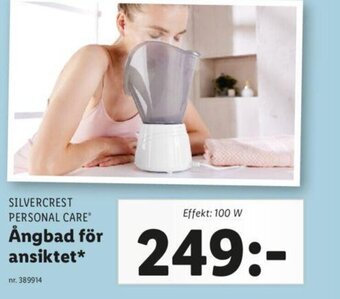 Lidl SILVERCREST PERSONAL CARE Ångbad för ansiktet erbjuda