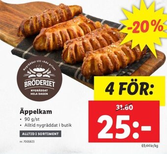 Lidl Äppelkam erbjuda