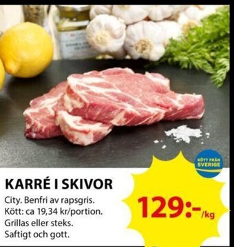 ICA Kvantum KARRÉ I SKIVOR erbjuda