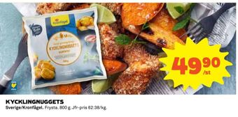 Coop Kronfågel kycklingnuggets erbjuda