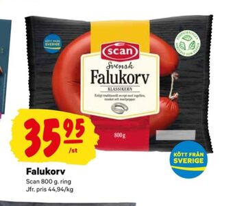 City Gross Scan falukorv erbjuda