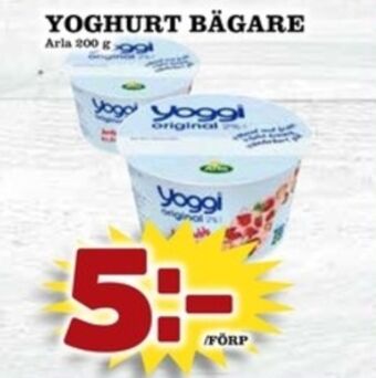 Matdax Yoggi yoghurt erbjuda
