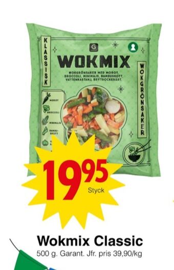 Matöppet Garant grönsaker erbjuda