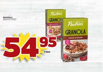 Paulùns granola