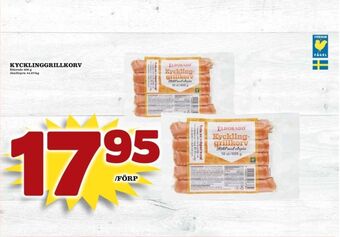 Matdax Eldorado kycklingkorv erbjuda