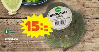 Coop Coop broccoli erbjuda