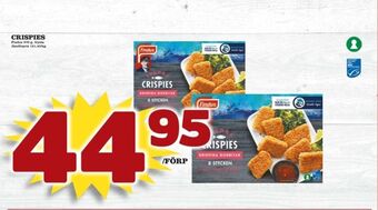 Matdax Fish & crisp fiskpinnar erbjuda