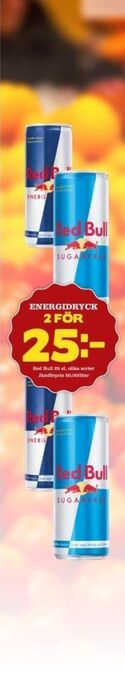 Matdax Red bull energidryck erbjuda