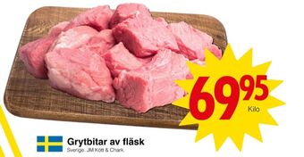 Matöppet Jm chark grytbitar erbjuda