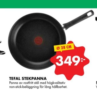 ÖoB Tefal stekpanna erbjuda
