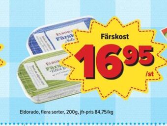 Östenssons Eldorado färskost erbjuda