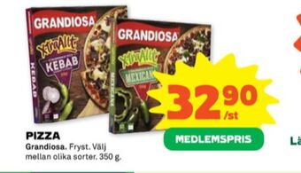 Stora Coop X-tra allt pizza erbjuda