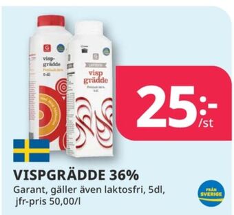 Tempo Garant vispgrädde erbjuda