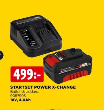 Jem&Fix Einhell batteri och laddare erbjuda