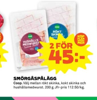 Stora Coop Coop skinka erbjuda