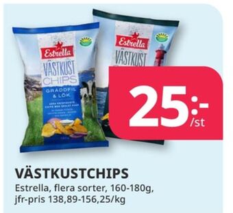 Tempo Estrella chips erbjuda