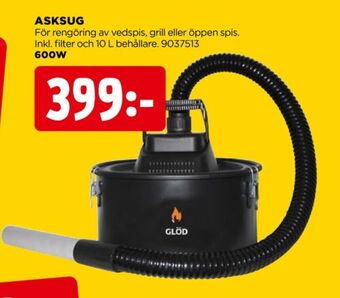 Glöd asksug