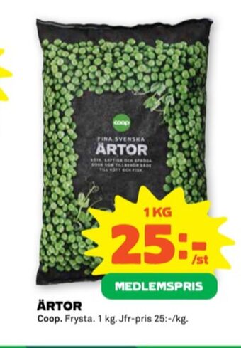 Stora Coop Coop grönsaker erbjuda