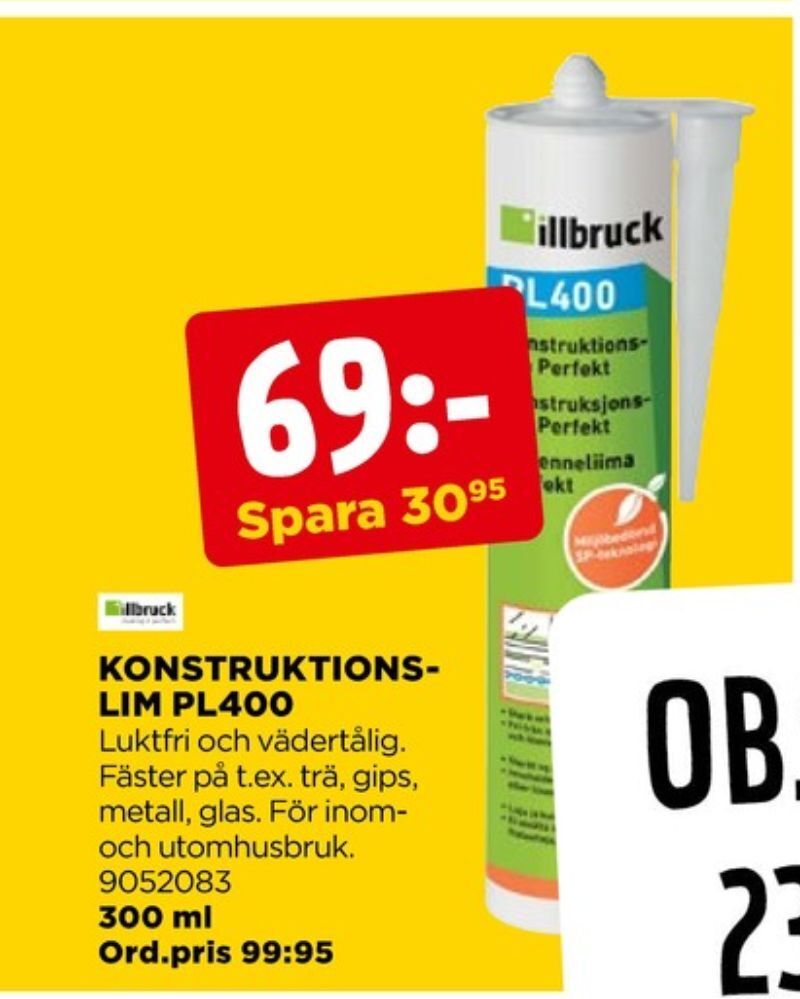 Jem&Fix Illbruck lim erbjuda