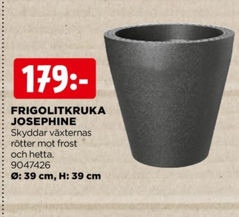 Jem&Fix Plast 1 krukor erbjuda