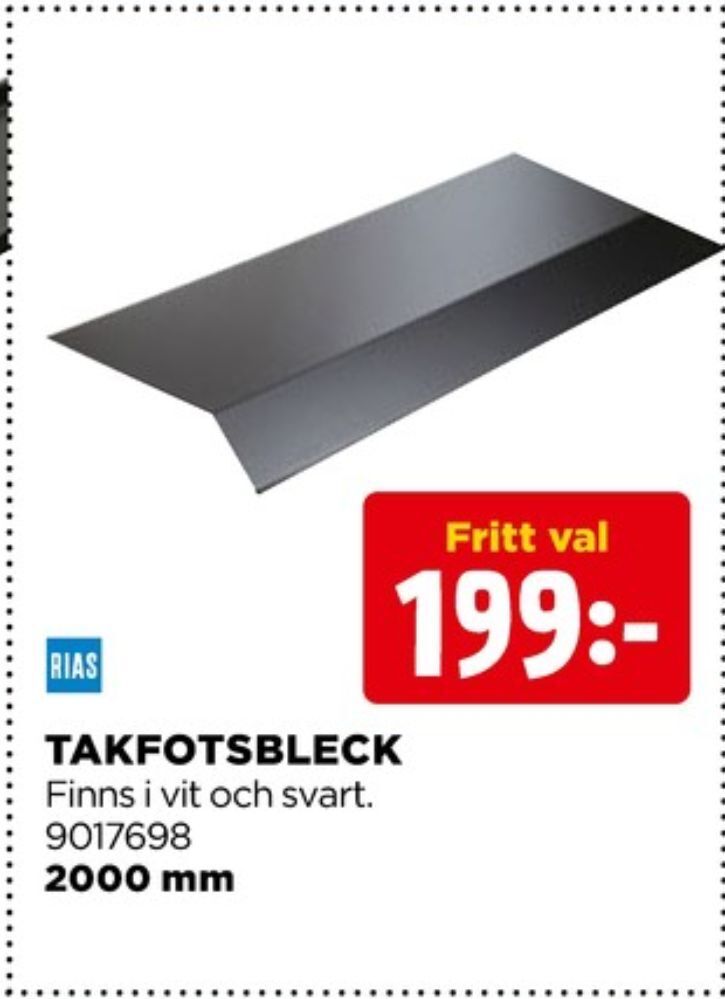 Jem&Fix Rias takfotsbleck erbjuda
