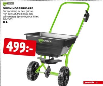 Jem&Fix Garden spridare erbjuda