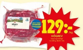 ICA Kvantum HÖGREV erbjuda