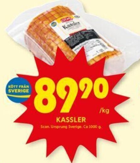 ICA Kvantum KASSLER Scan erbjuda