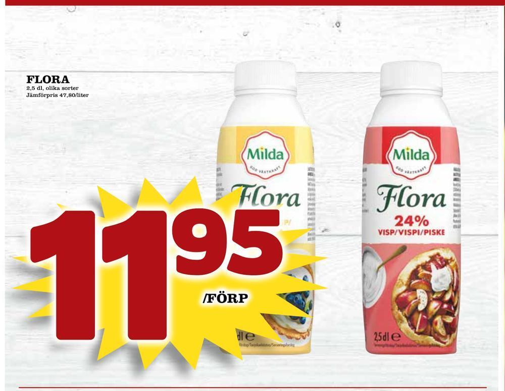 Bonum Matmarknad Flora erbjuda