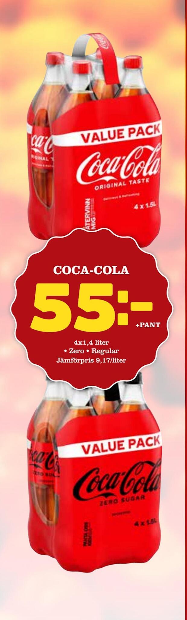 Bonum Matmarknad Coca-cola erbjuda