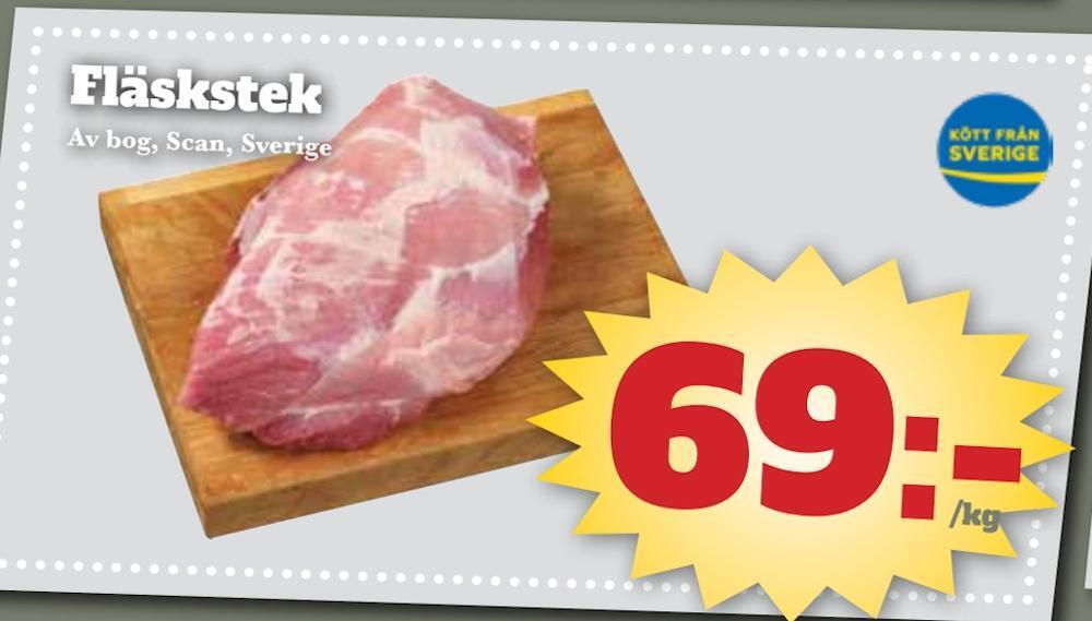 Bonum Matmarknad Fläskstek erbjuda