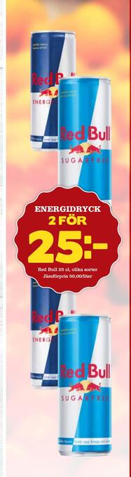 Bonum Matmarknad Energidryck erbjuda