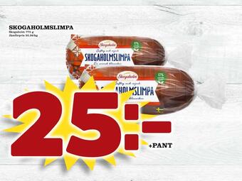 Din Mat Skogaholmslimpa erbjuda