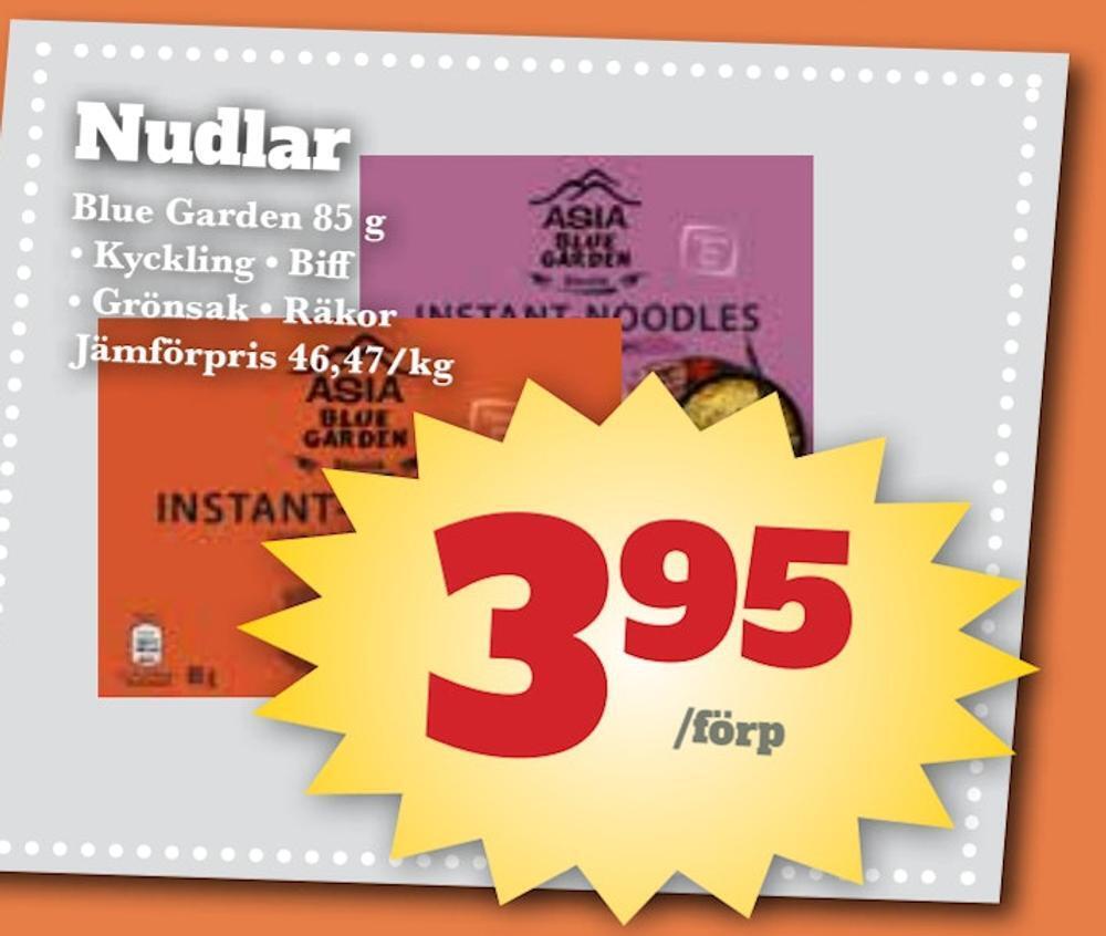 Bonum Matmarknad Nudlar erbjuda