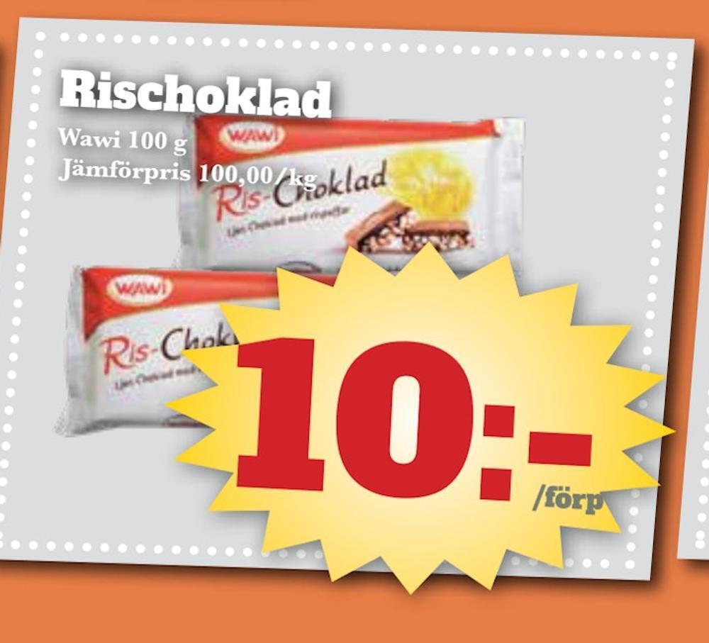Bonum Matmarknad Rischoklad erbjuda