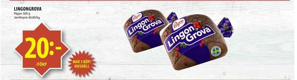 Matvärlden Tensta Lingongrova erbjuda