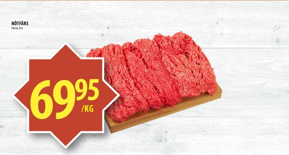 Matvärlden Tensta Nötfärs erbjuda