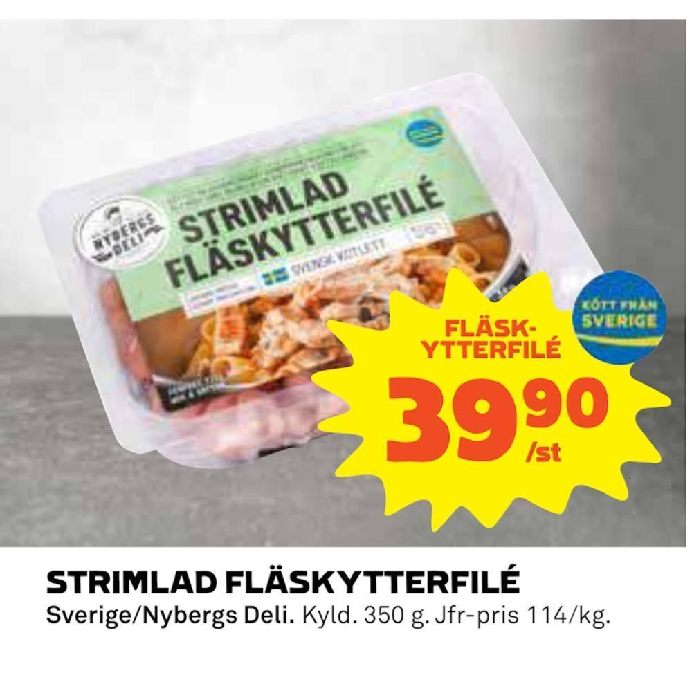 Coop Konsum Strimlad fläskytterfilé erbjuda