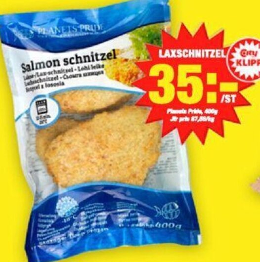 ICA Kvantum LAXSCHNITZEL erbjuda