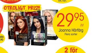 EKO Joanna hårfärg erbjuda