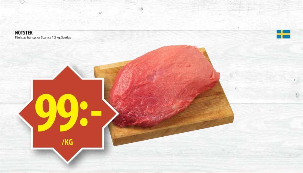 Matvärlden Tensta Nötstek erbjuda