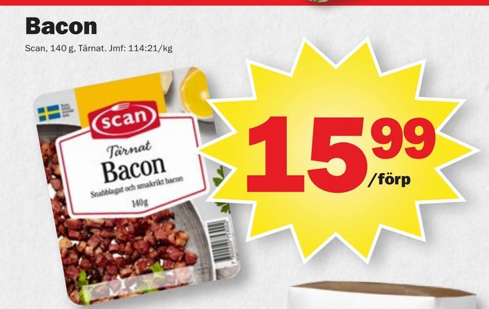 Pekås Bacon erbjuda