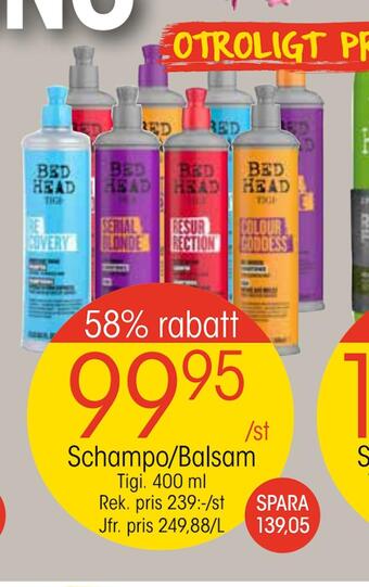 EKO Schampo/balsam erbjuda
