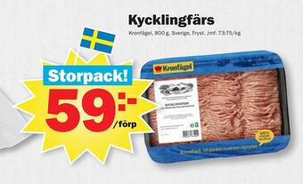 Kycklingfärs