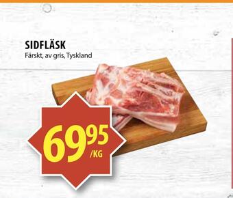 Matvärlden Tensta Sidfläsk erbjuda