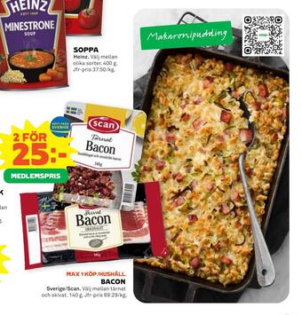 Stora Coop Bacon erbjuda