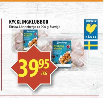 Matvärlden Tensta Kycklingklubbor erbjuda