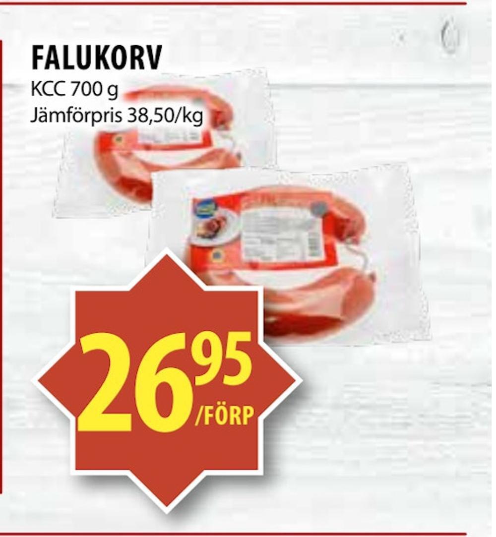 Matvärlden Tensta Falukorv erbjuda