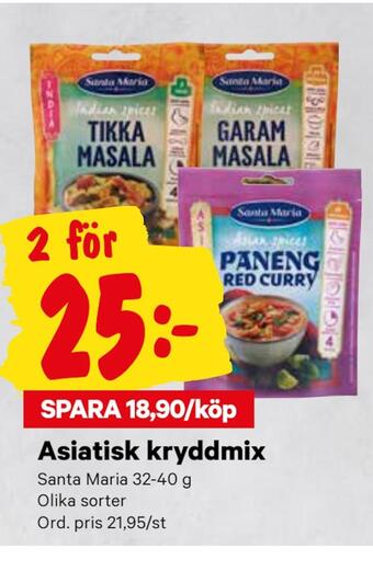 Asiatisk kryddmix
